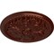 Ekena Millwork Swindon Ceiling Medallion (Fits Canopies up to 2 7/8"), 16 7/8"OD x 1 1/2"P, Antique Copper CM16SWACS - alternate 4
